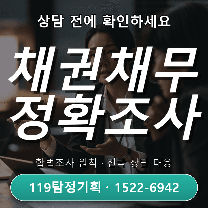 안성흥신소 채권채무조사, 사례별 접근법과 법적 대응 비교분석