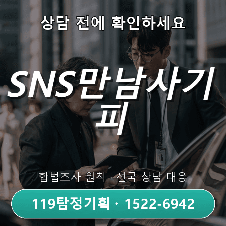 사내 불륜 회사 밖 동선 확인 시 평촌흥신소 추천 기준